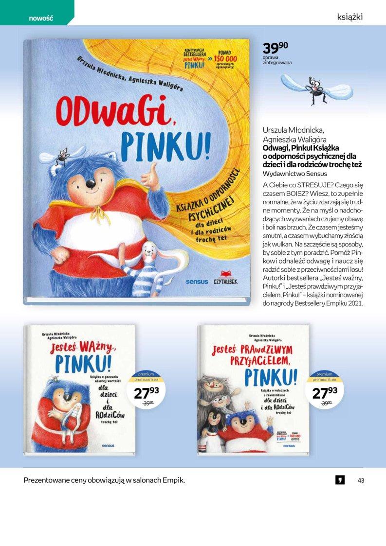 Gazetka promocyjna empik str. 43