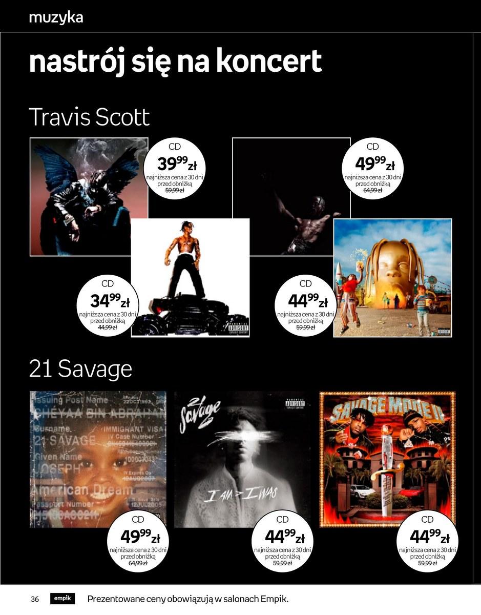 Gazetka promocyjna empik str. 36
