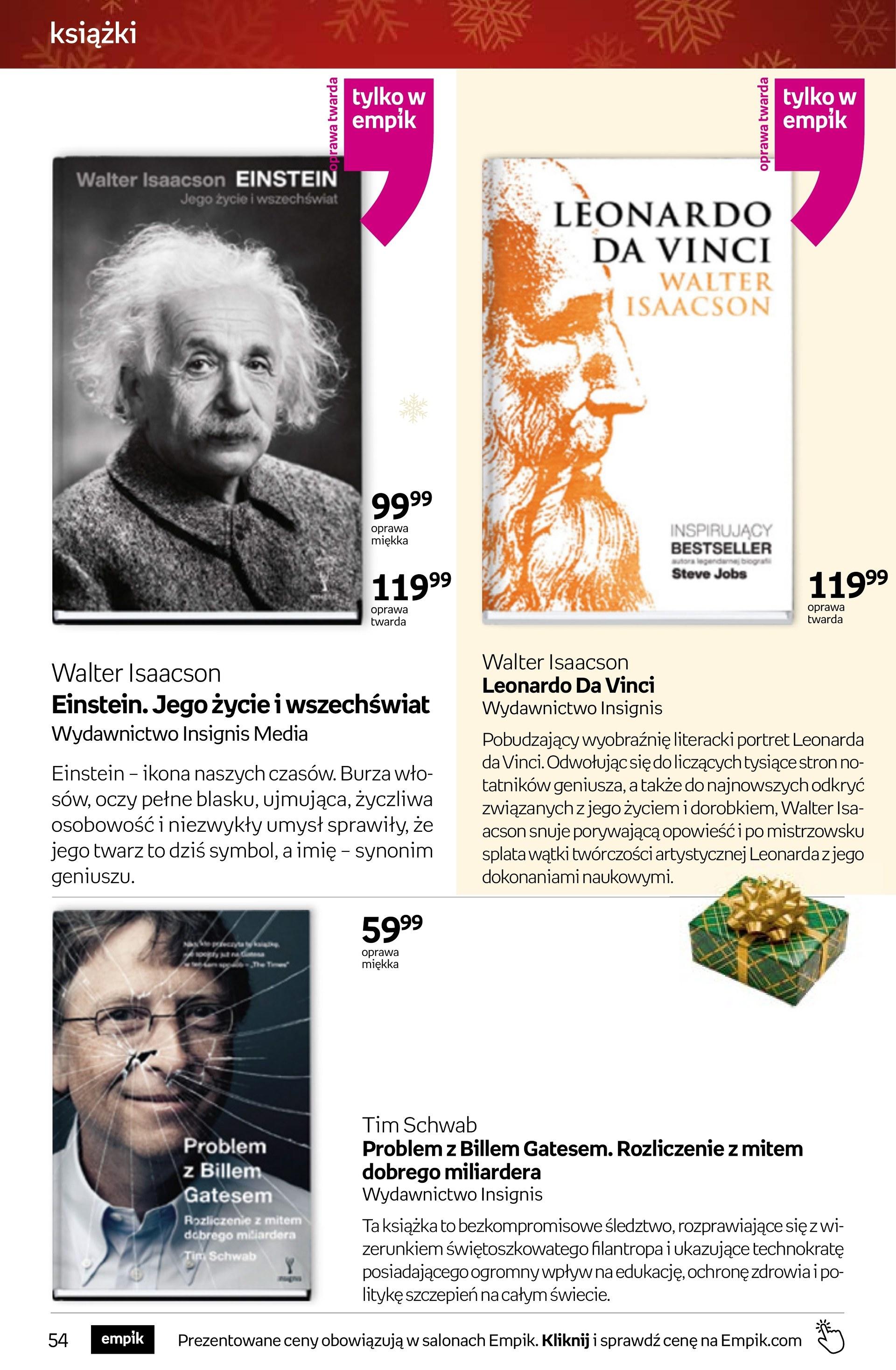 Gazetka promocyjna empik str. 54