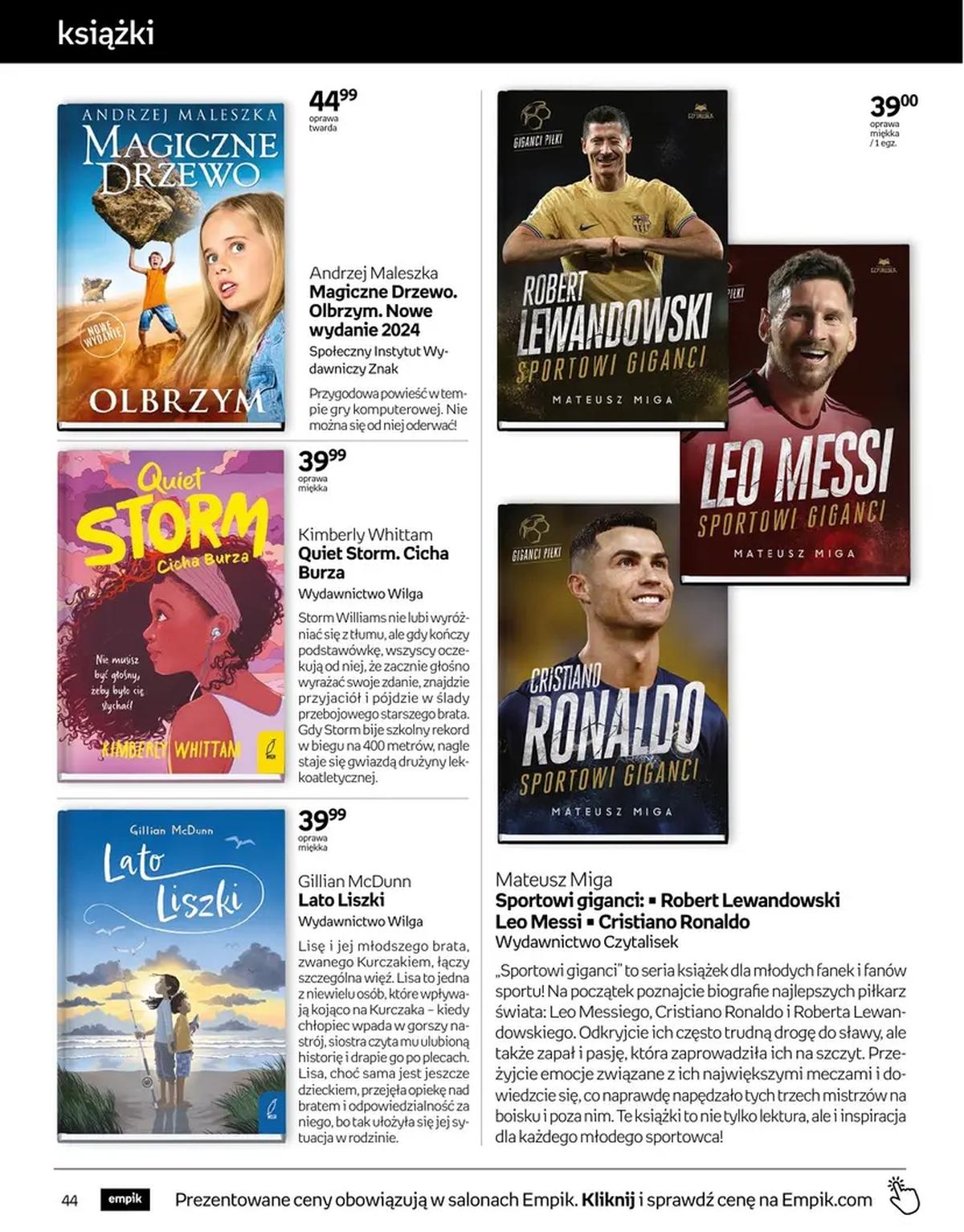 Gazetka promocyjna empik str. 44