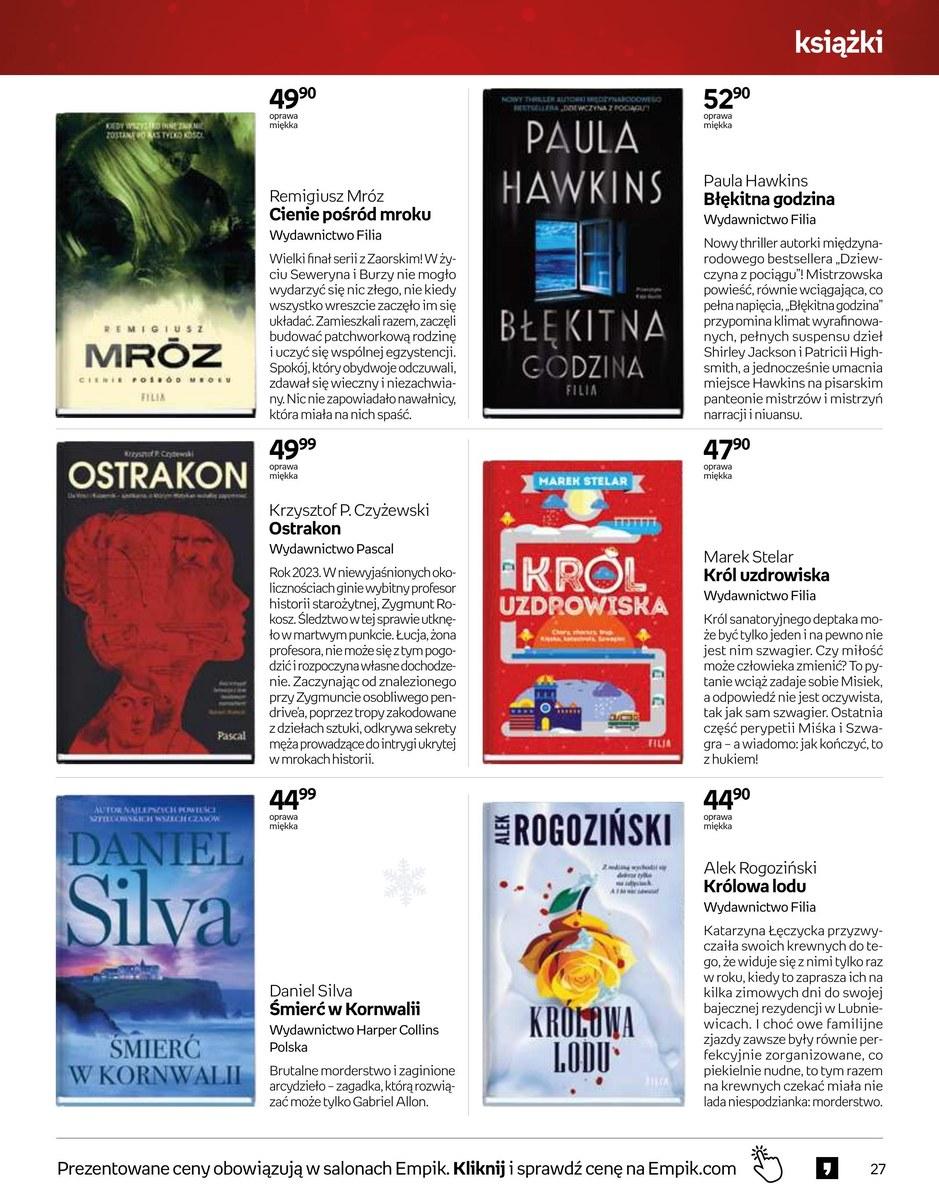 Gazetka promocyjna empik str. 27