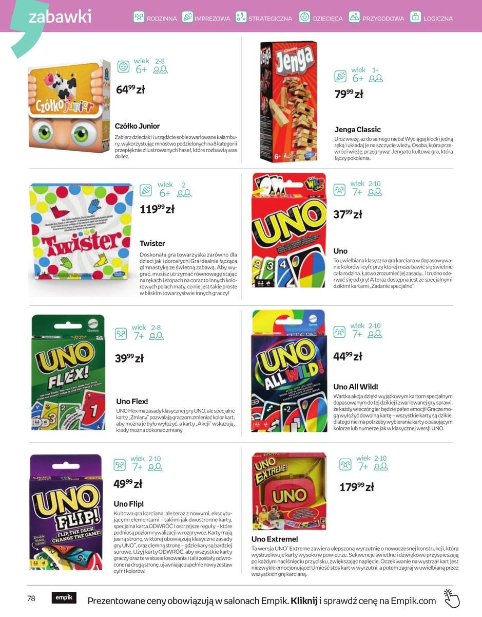 Gazetka promocyjna empik str. 78