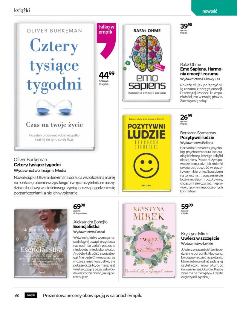 Gazetka promocyjna empik str. 60
