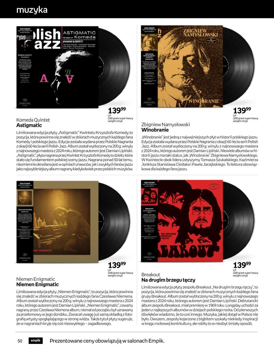 Gazetka promocyjna empik str. 50