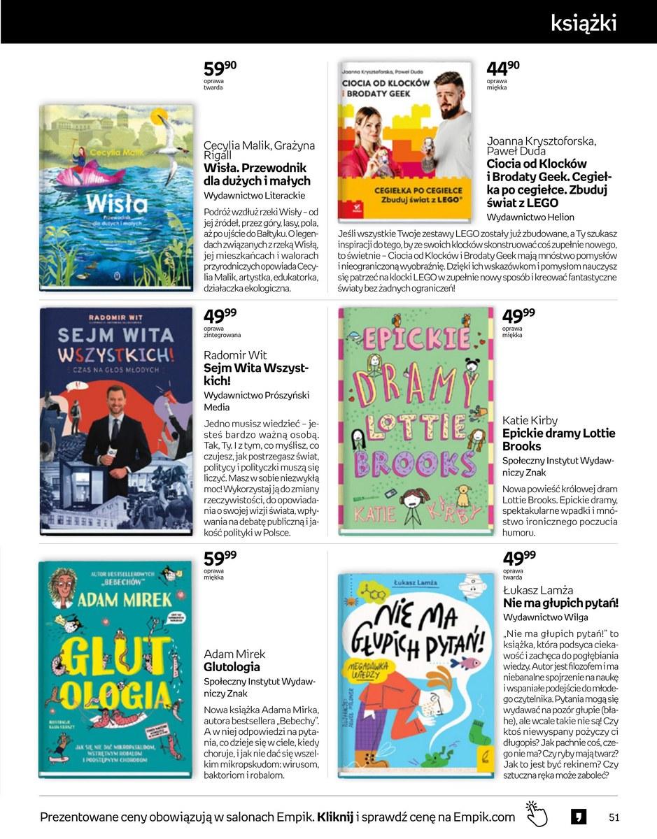 Gazetka promocyjna empik str. 51