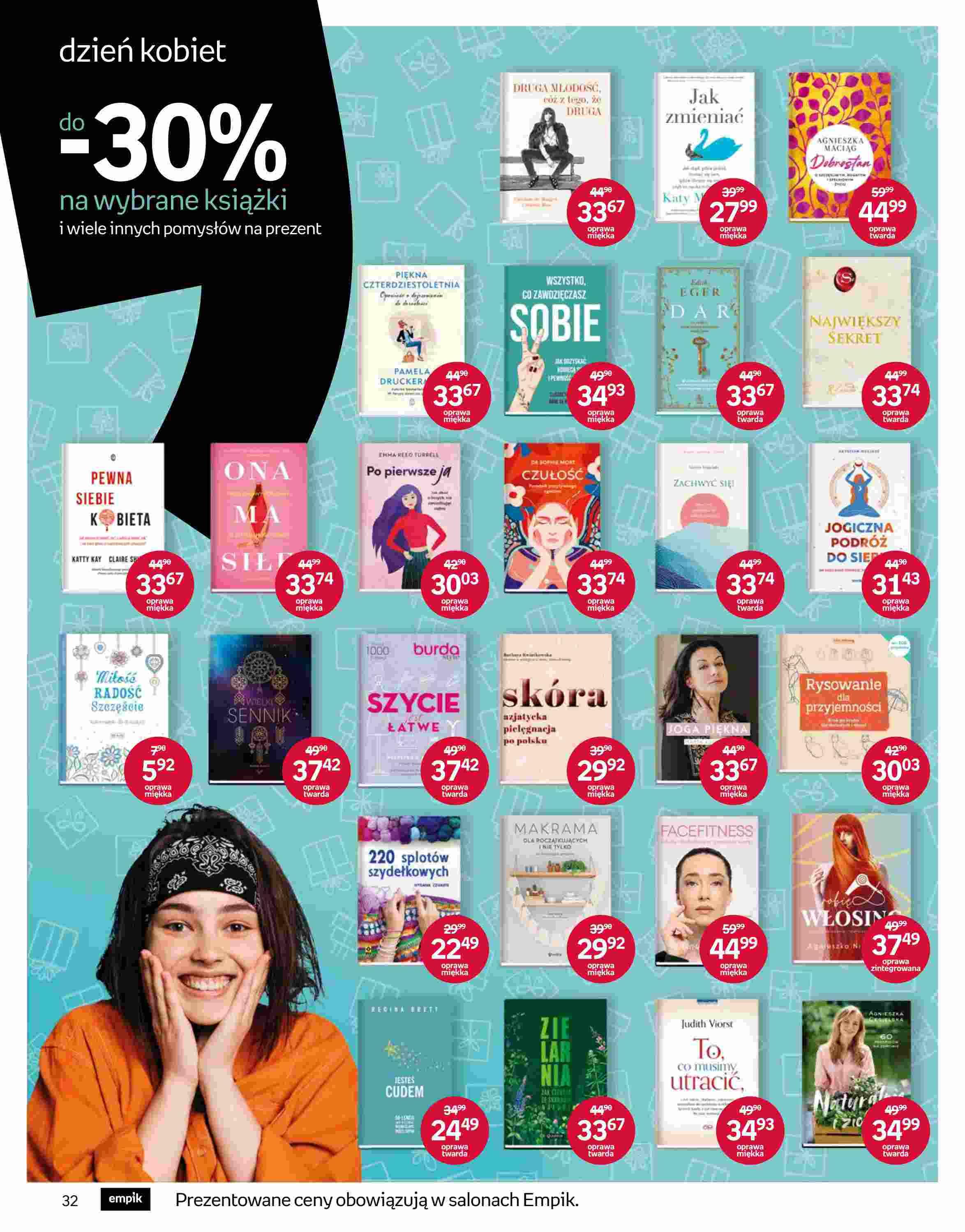 Gazetka promocyjna empik str. 32