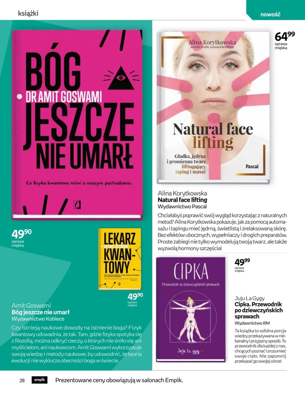 Gazetka promocyjna empik str. 28