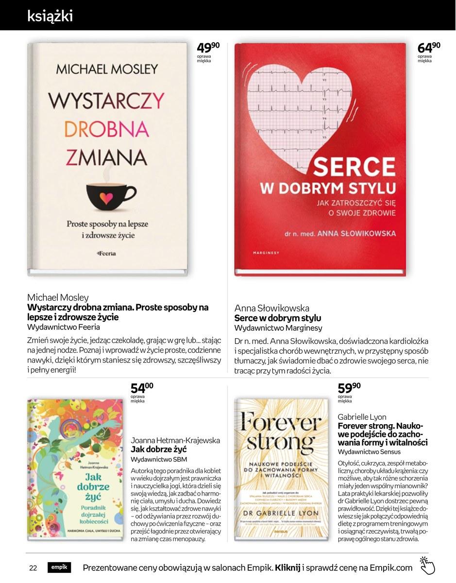 Gazetka promocyjna empik str. 22