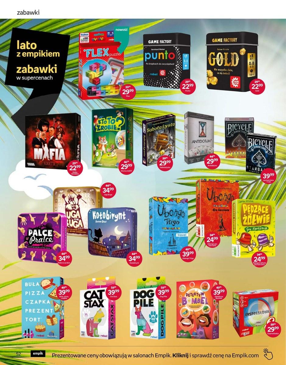 Gazetka promocyjna empik str. 52