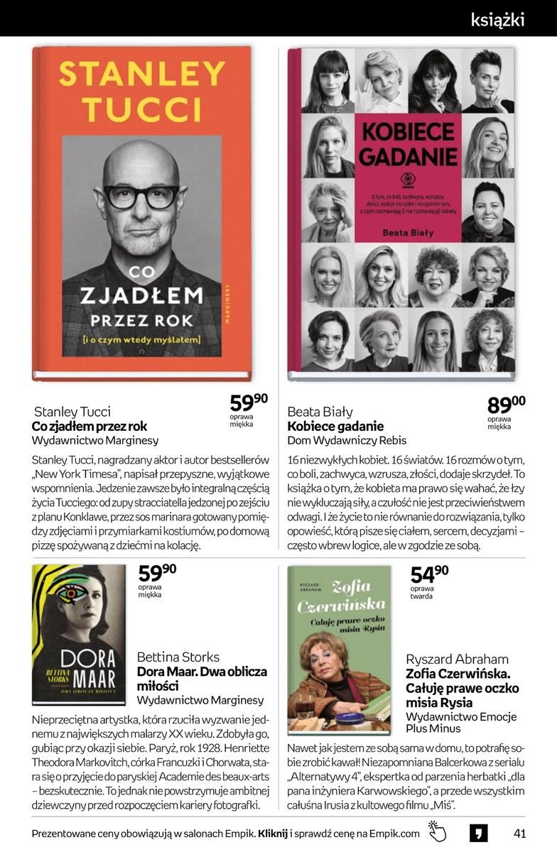 Gazetka promocyjna empik str. 41