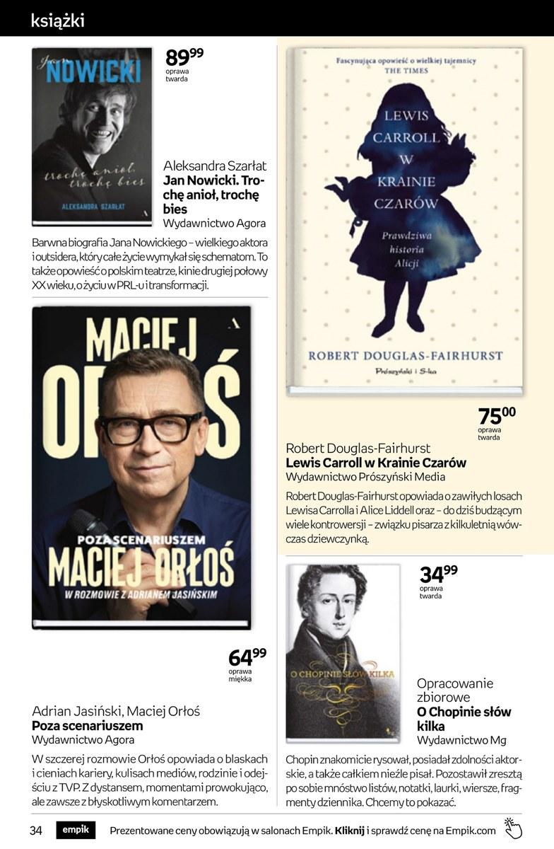 Gazetka promocyjna empik str. 34