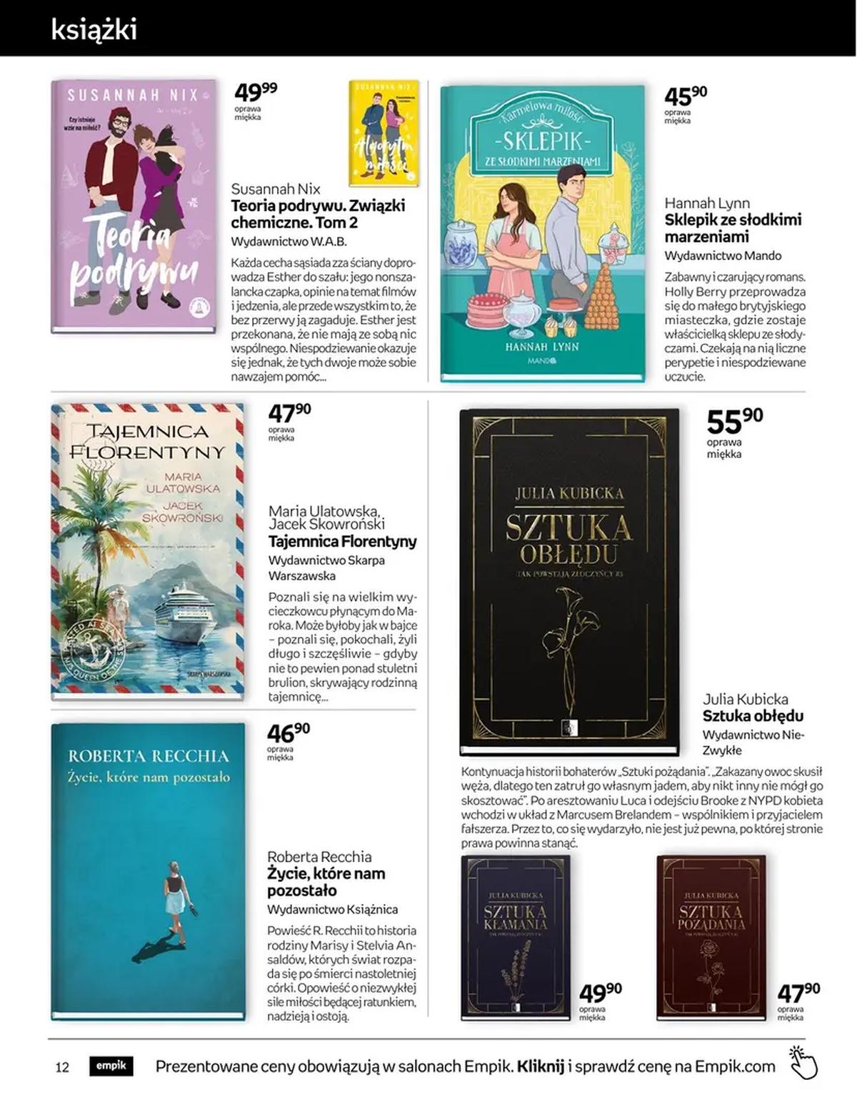 Gazetka promocyjna empik str. 12