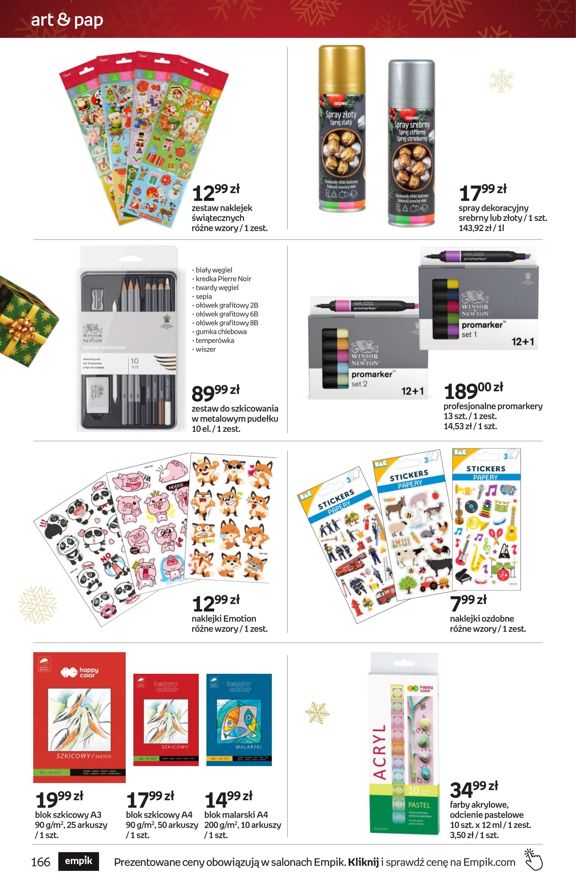 Gazetka promocyjna empik str. 166