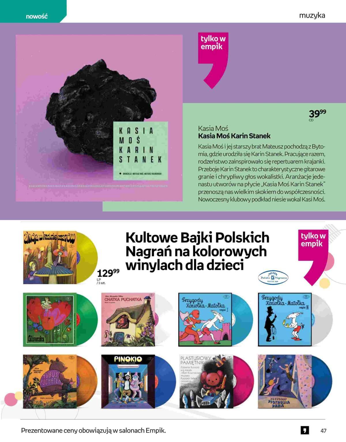 Gazetka promocyjna empik str. 47