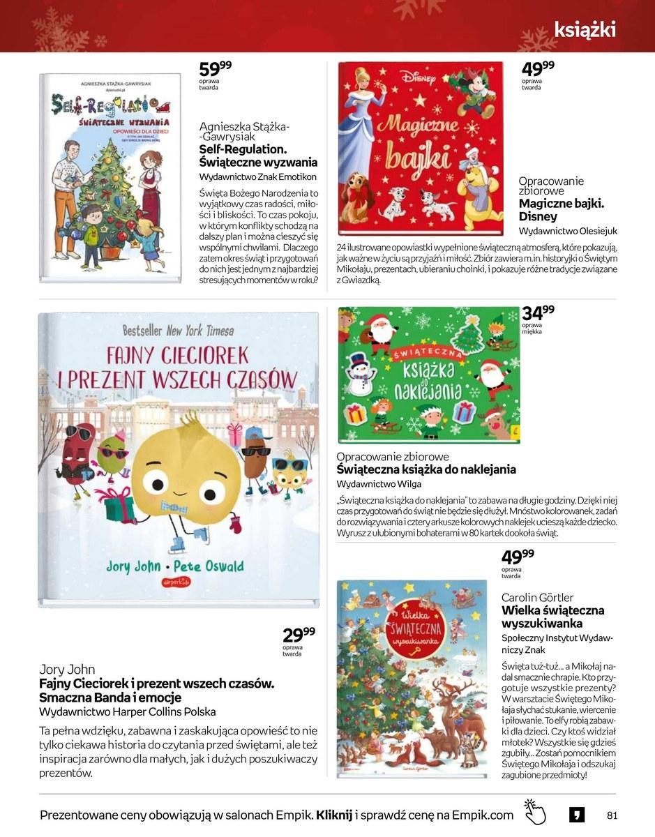 Gazetka promocyjna empik str. 81