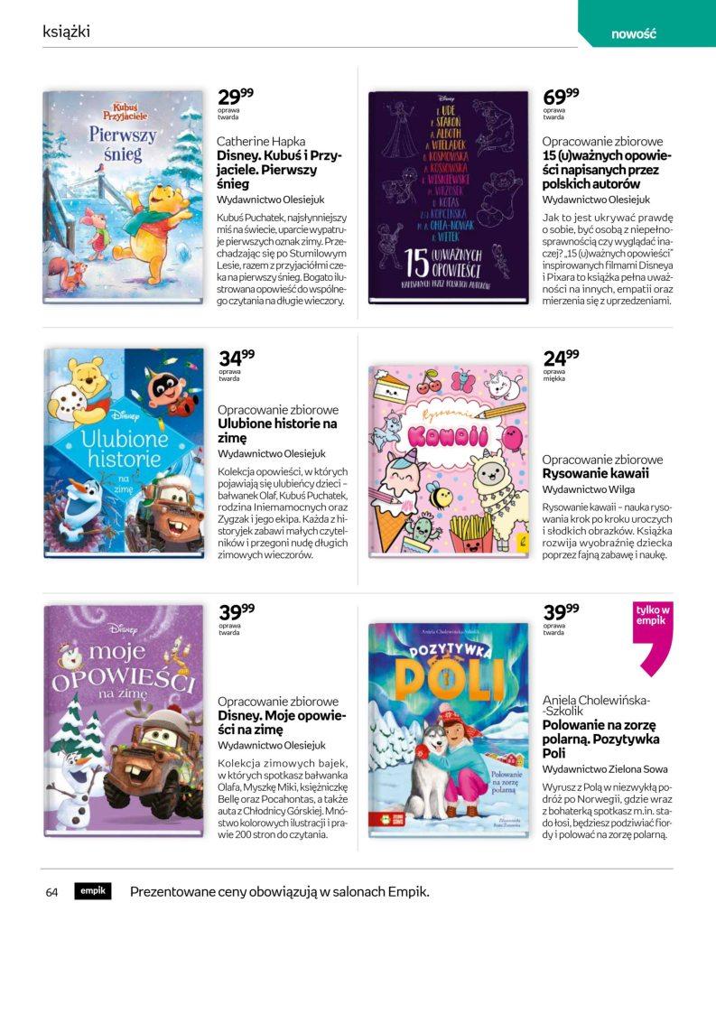 Gazetka promocyjna empik str. 64