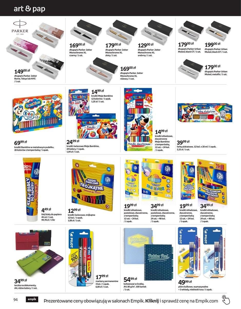 Gazetka promocyjna empik str. 94
