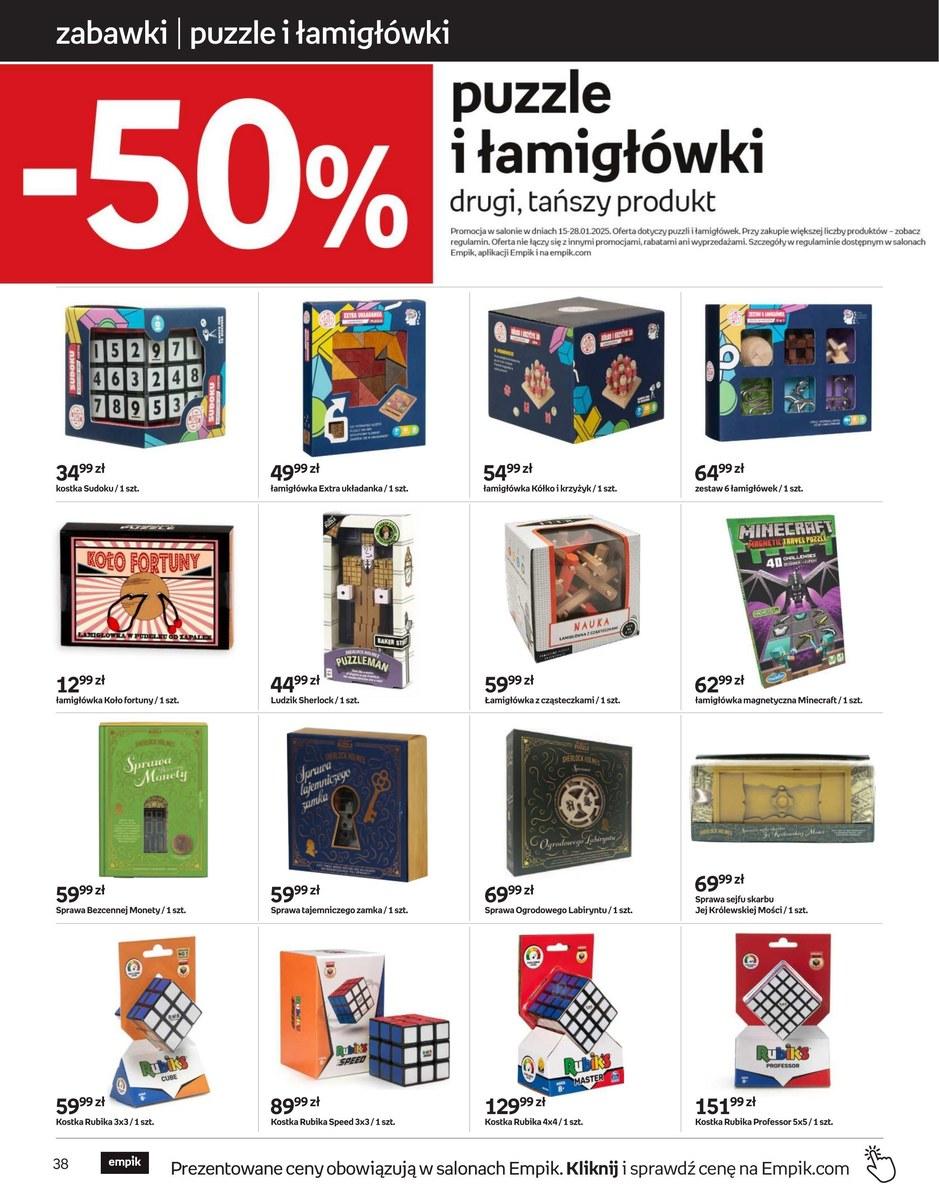 Gazetka promocyjna empik str. 38