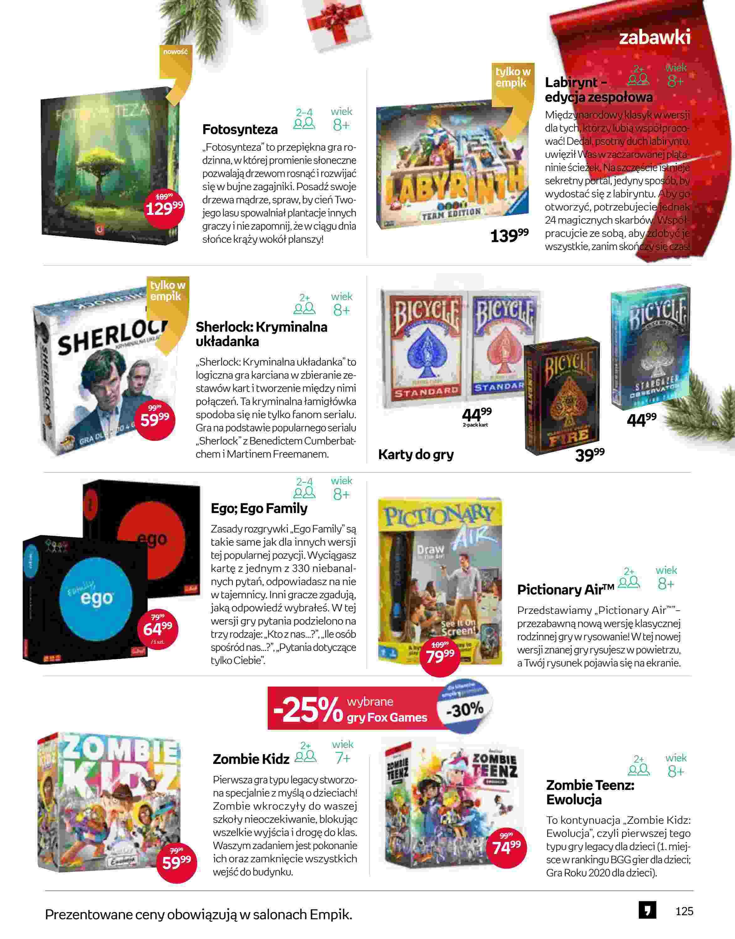 Gazetka promocyjna empik str. 125