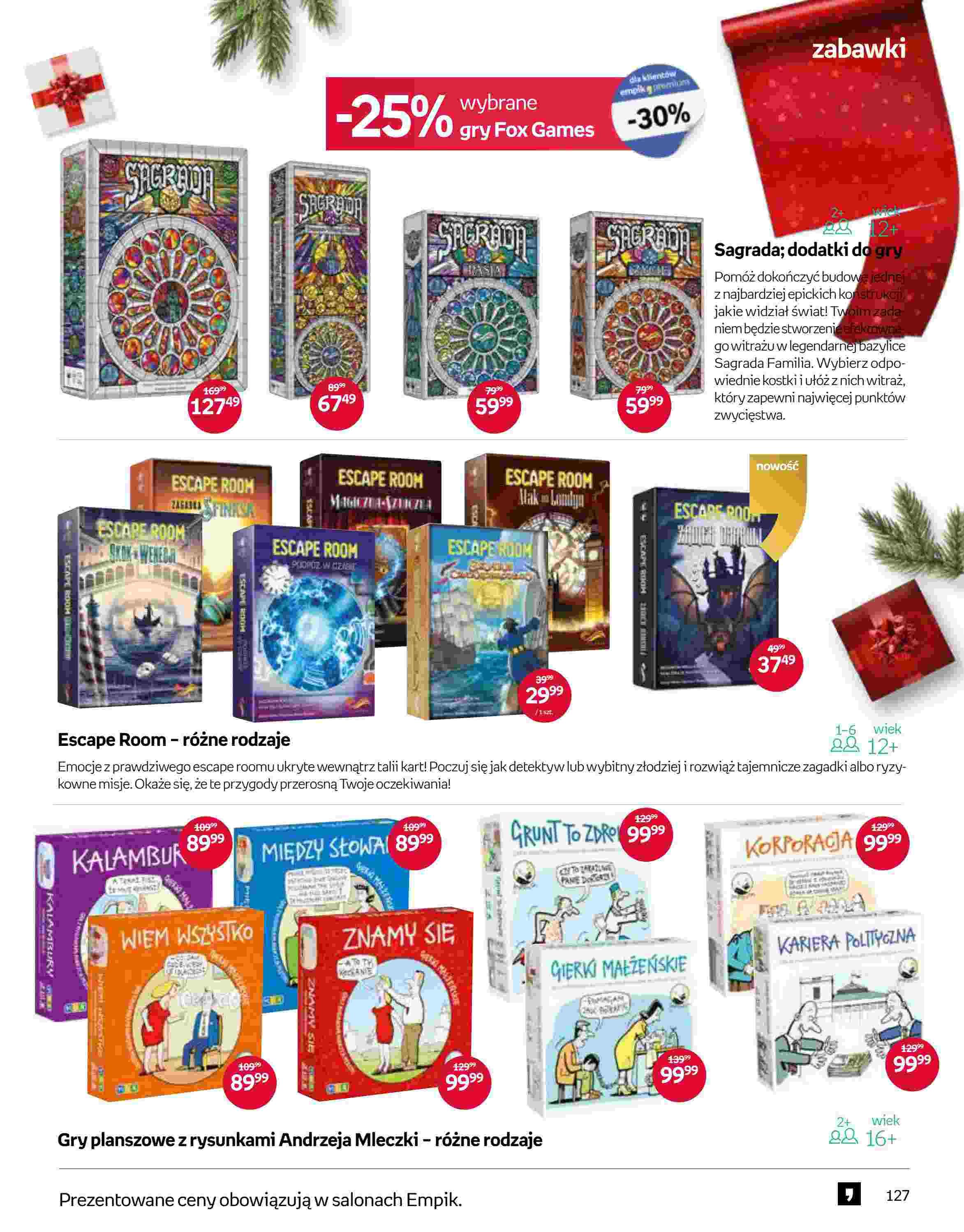 Gazetka promocyjna empik str. 129