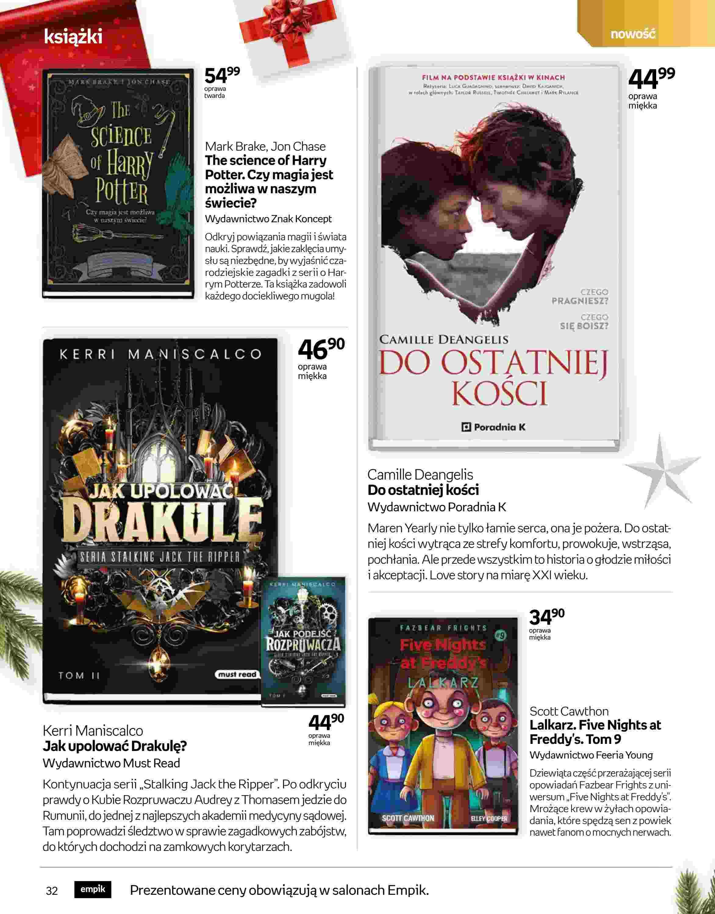 Gazetka promocyjna empik str. 32