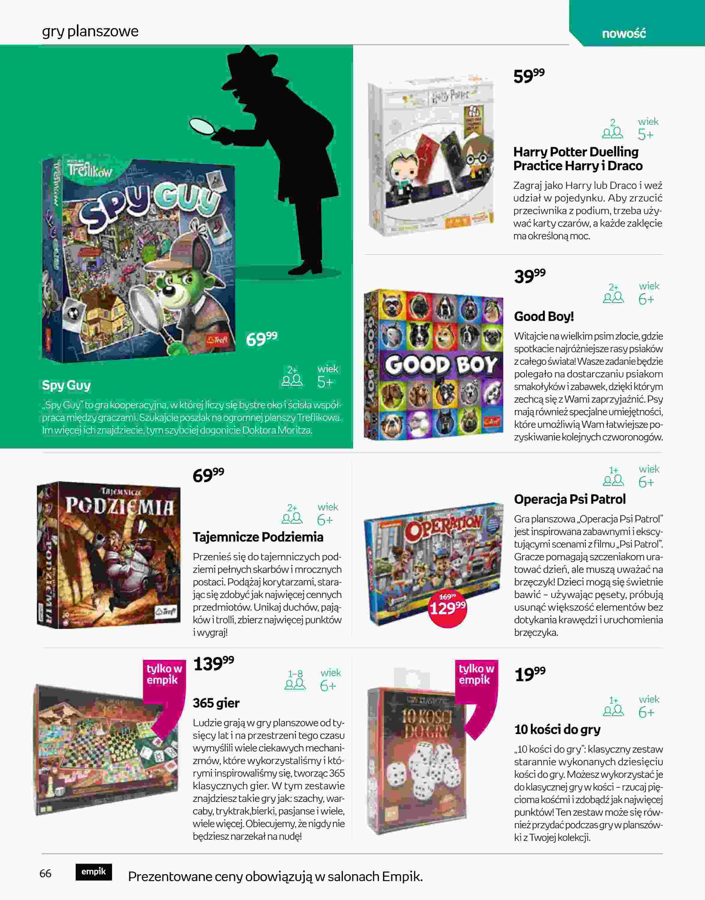 Gazetka promocyjna empik str. 66
