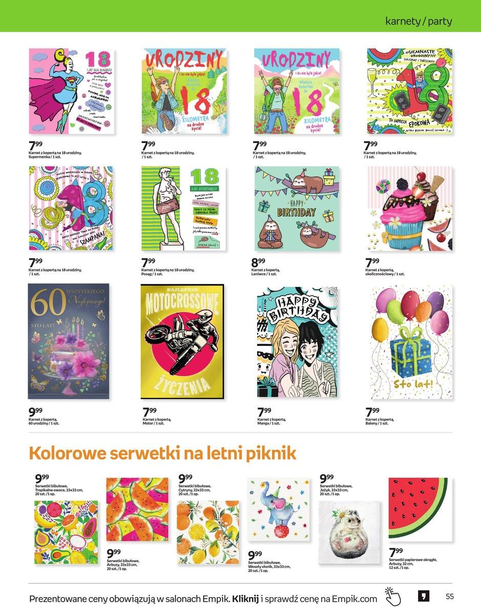Gazetka promocyjna empik str. 55
