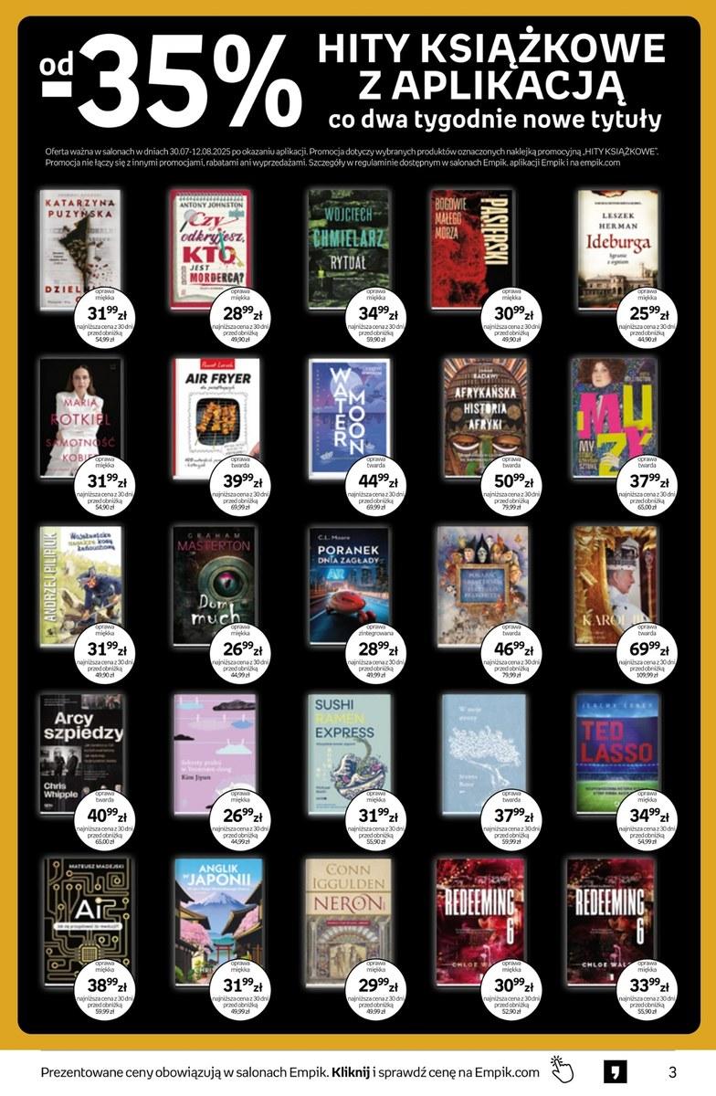 Gazetka promocyjna empik str. 3