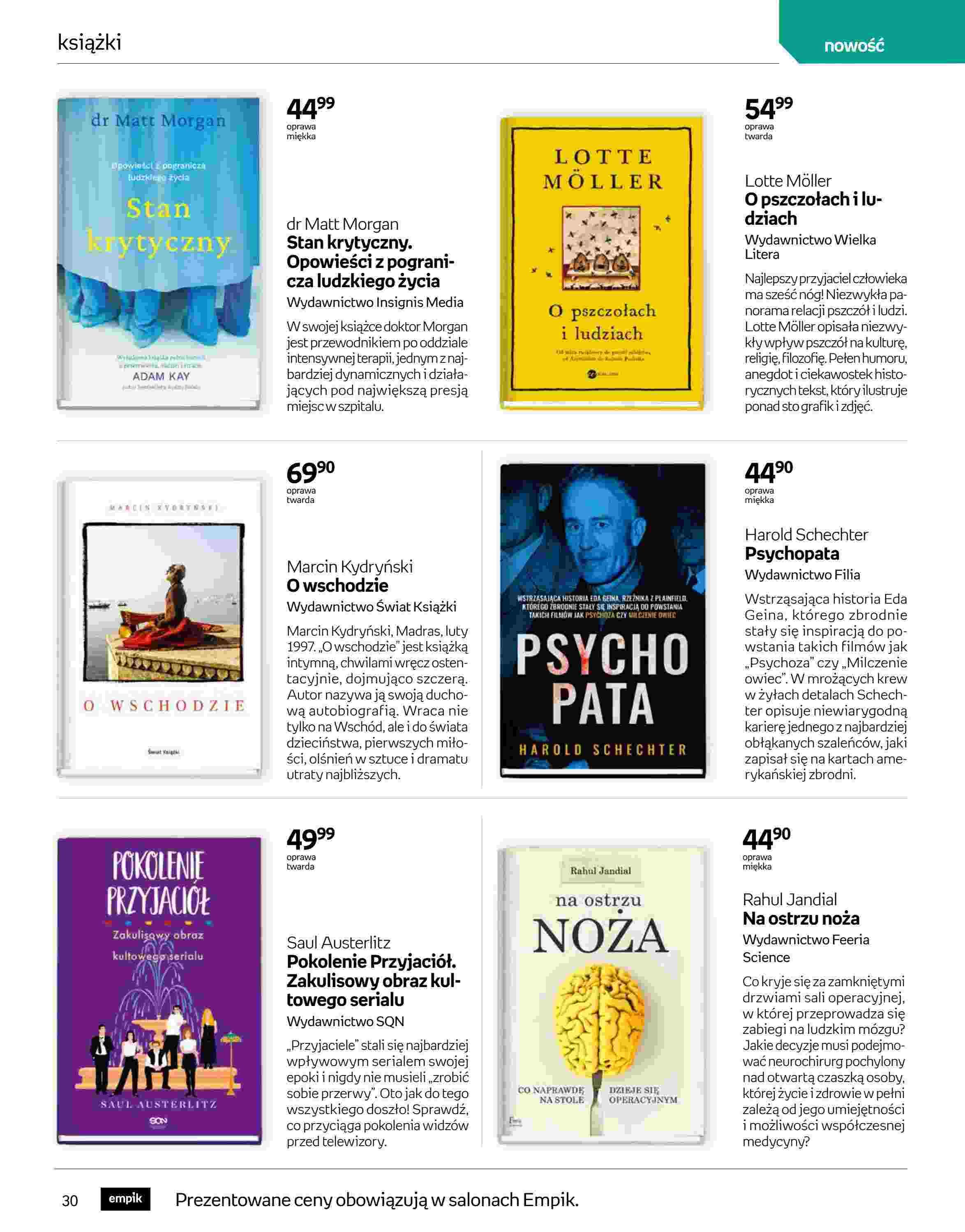 Gazetka promocyjna empik str. 30