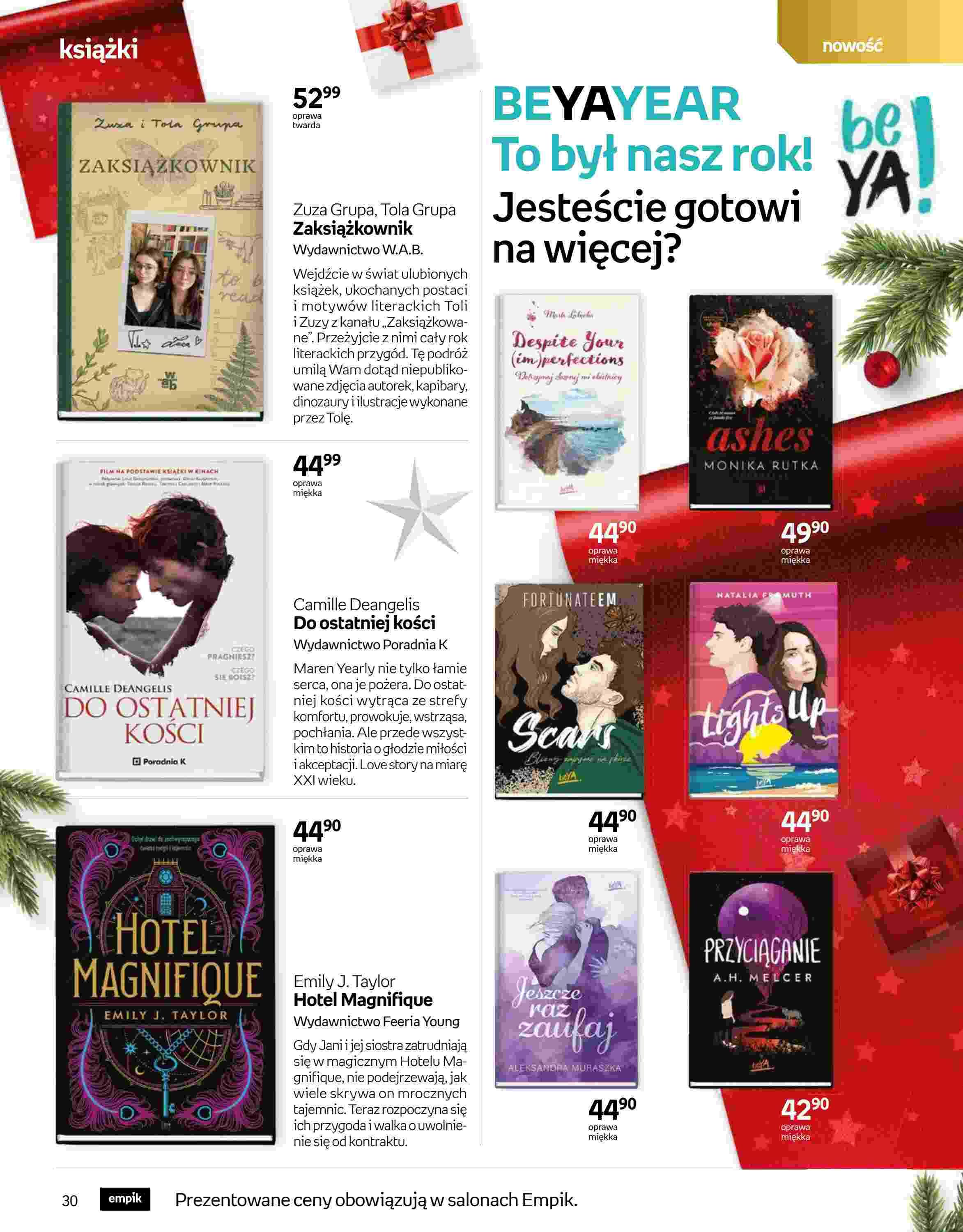 Gazetka promocyjna empik str. 30