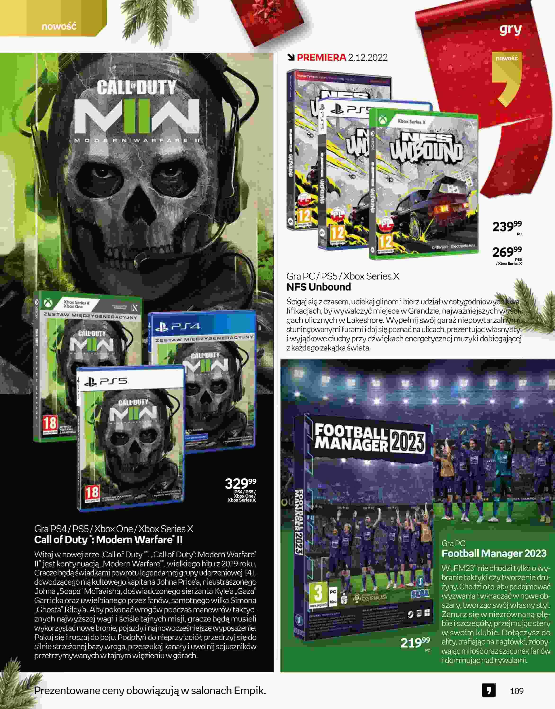Gazetka promocyjna empik str. 111