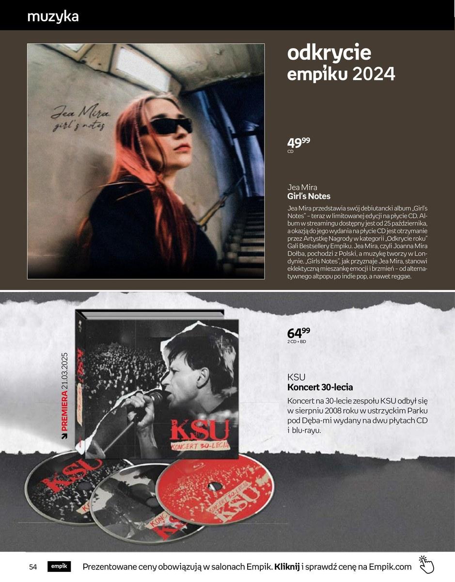 Gazetka promocyjna empik str. 54
