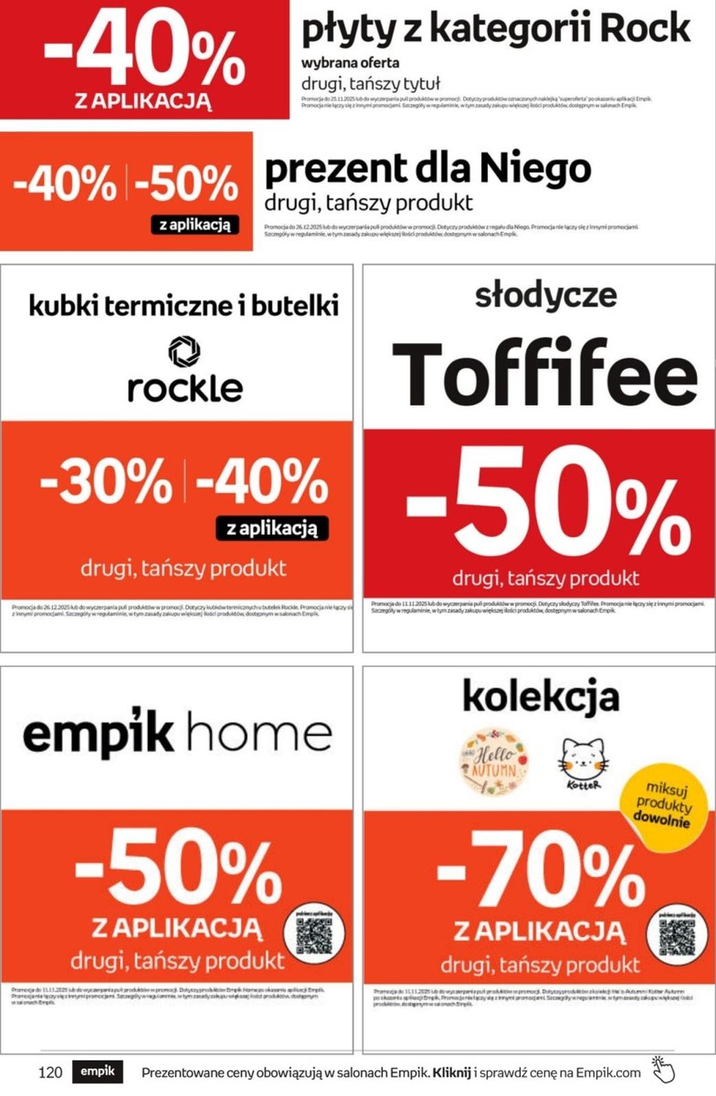 Gazetka promocyjna empik str. 120