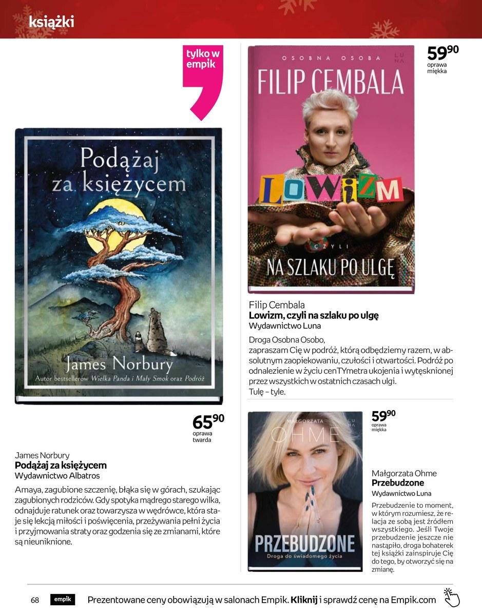 Gazetka promocyjna empik str. 68