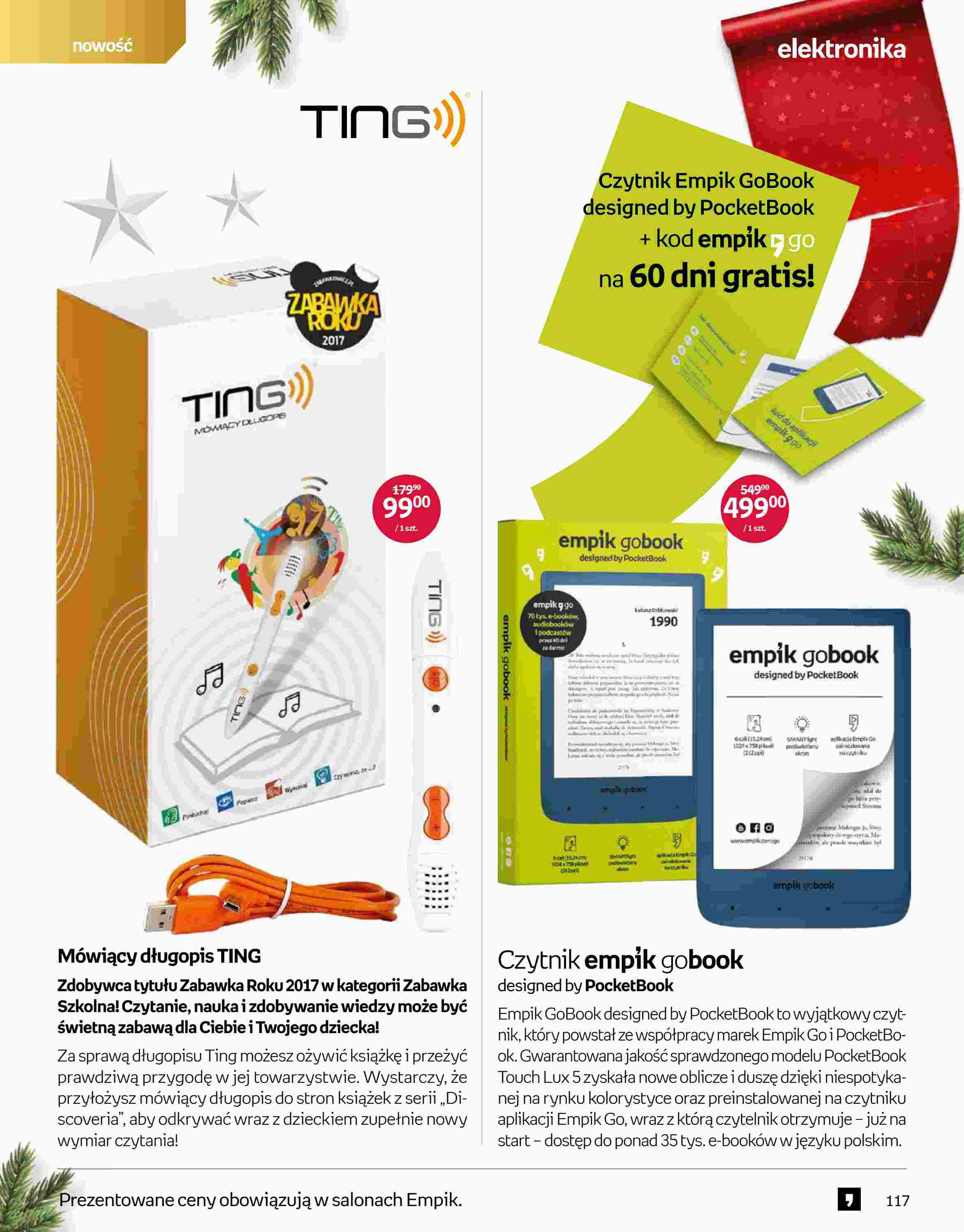 Gazetka promocyjna empik str. 117