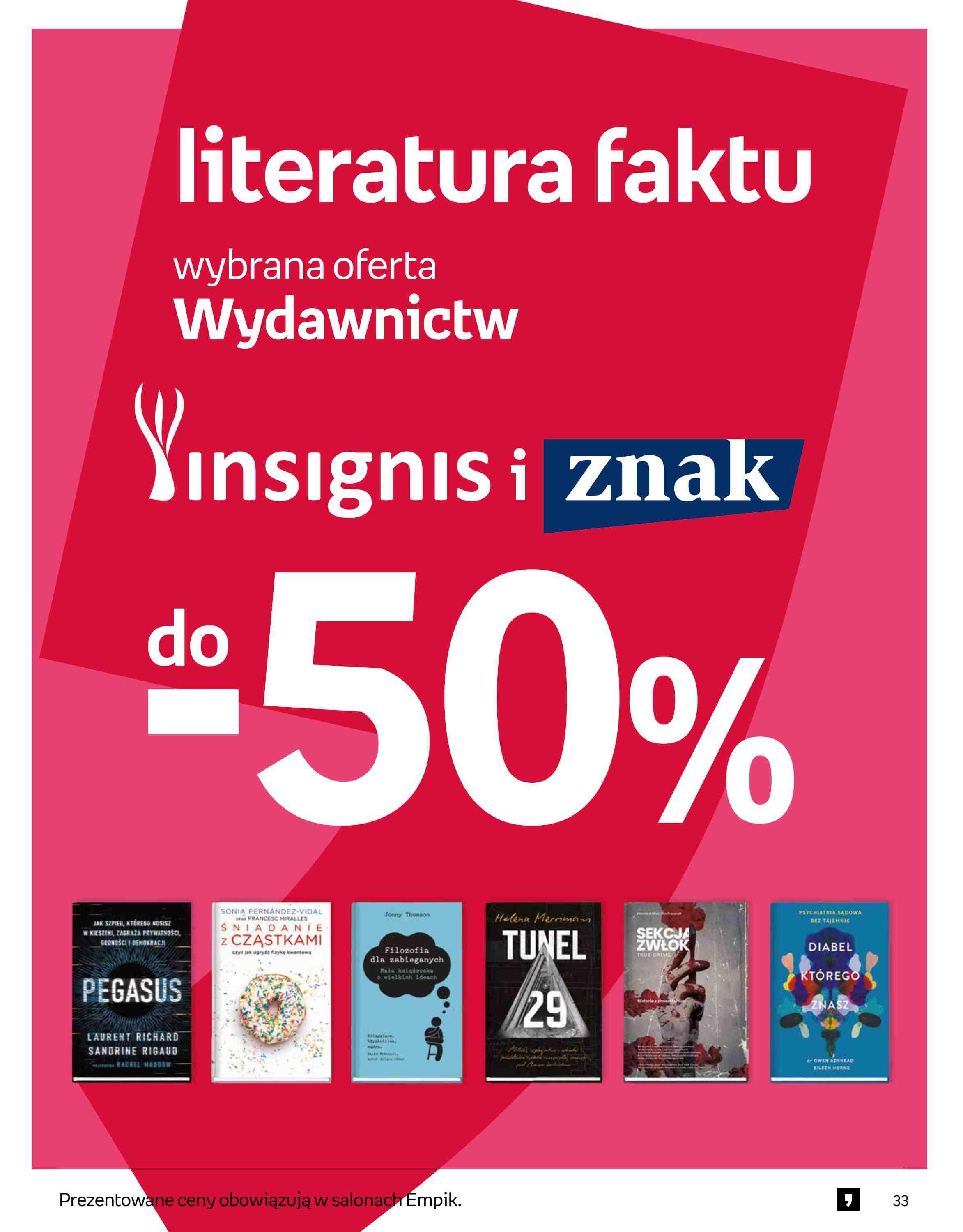Gazetka promocyjna empik str. 33