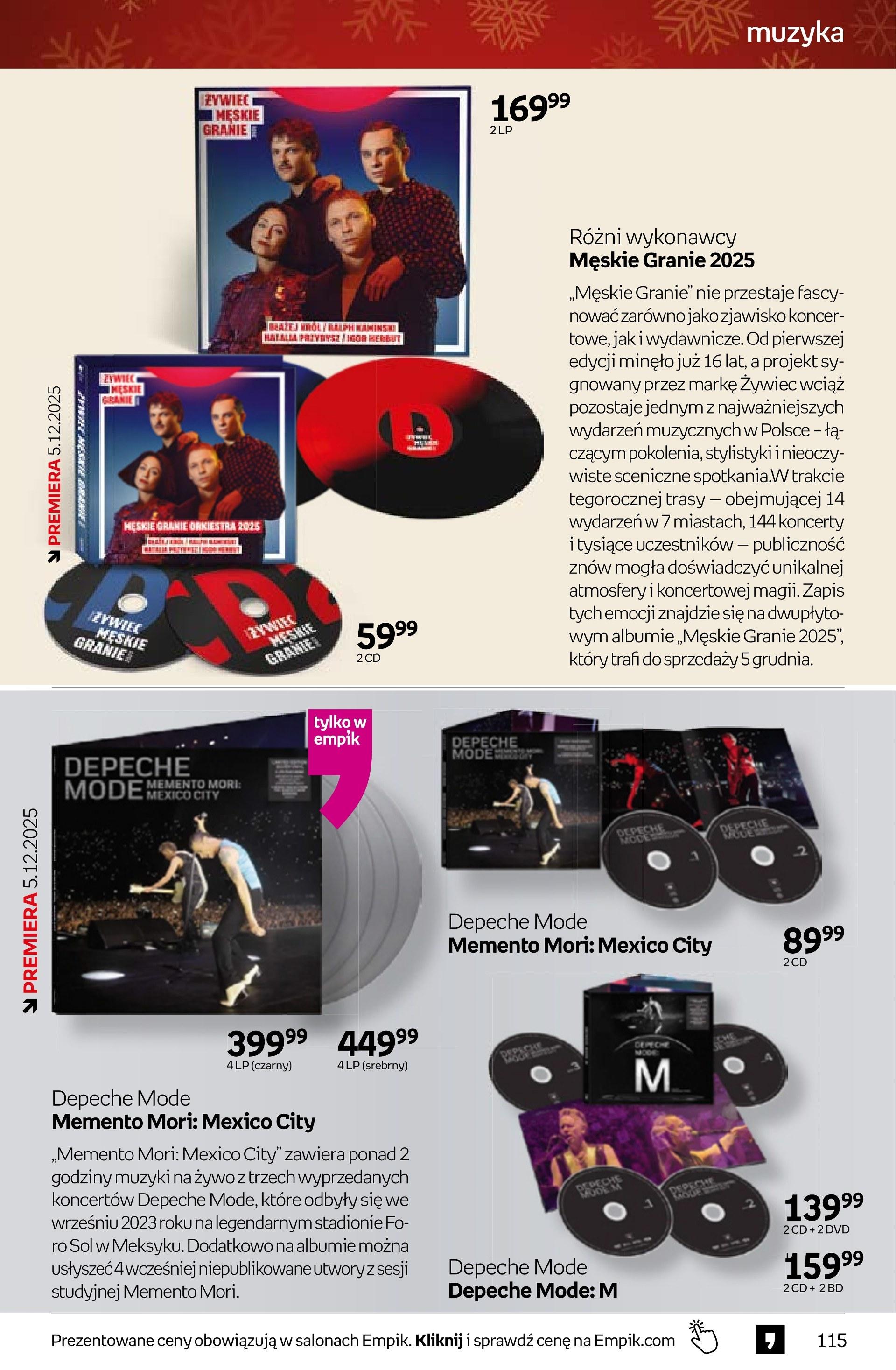 Gazetka promocyjna empik str. 115