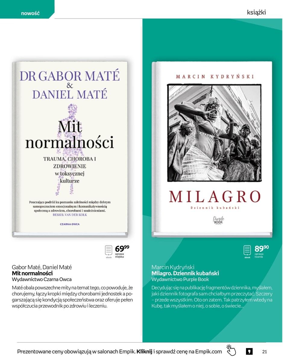 Gazetka promocyjna empik str. 21