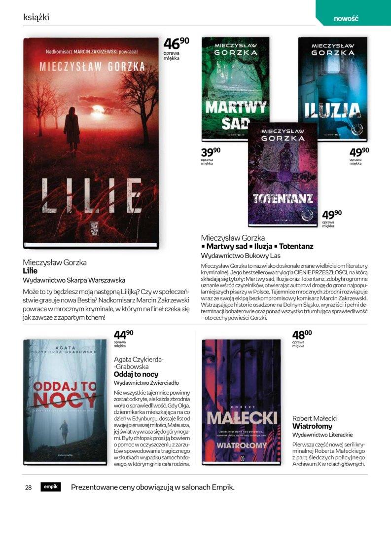 Gazetka promocyjna empik str. 28