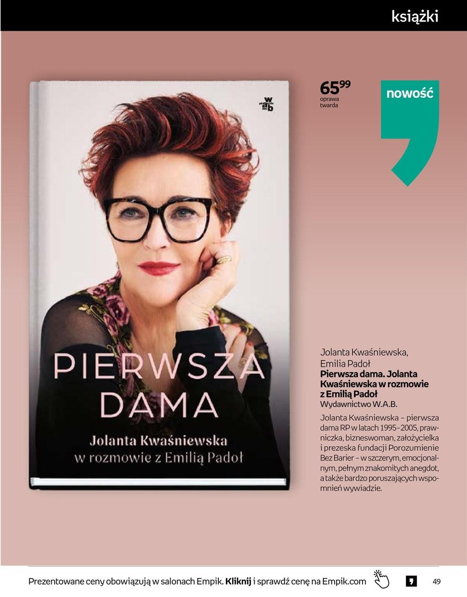 Gazetka promocyjna empik str. 49