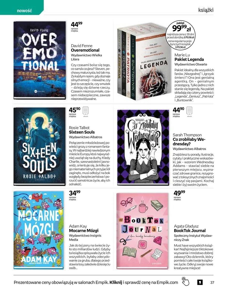 Gazetka promocyjna empik str. 37
