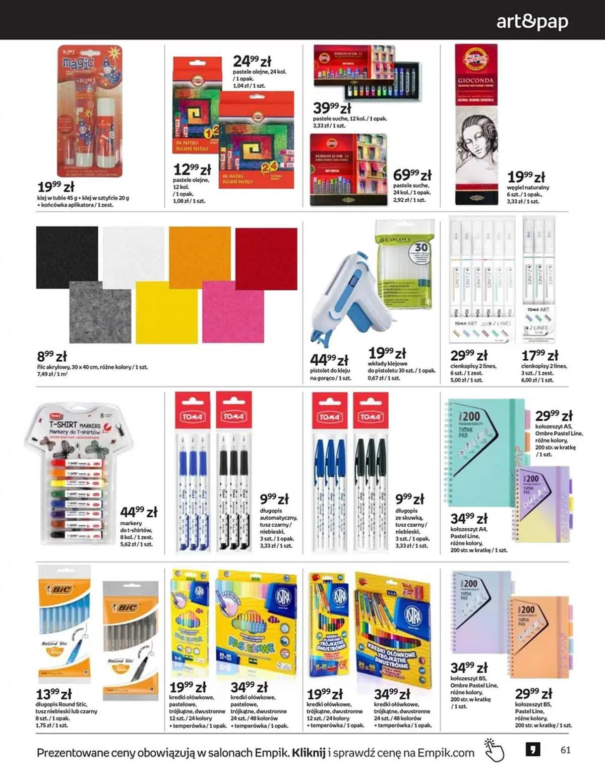 Gazetka promocyjna empik str. 61