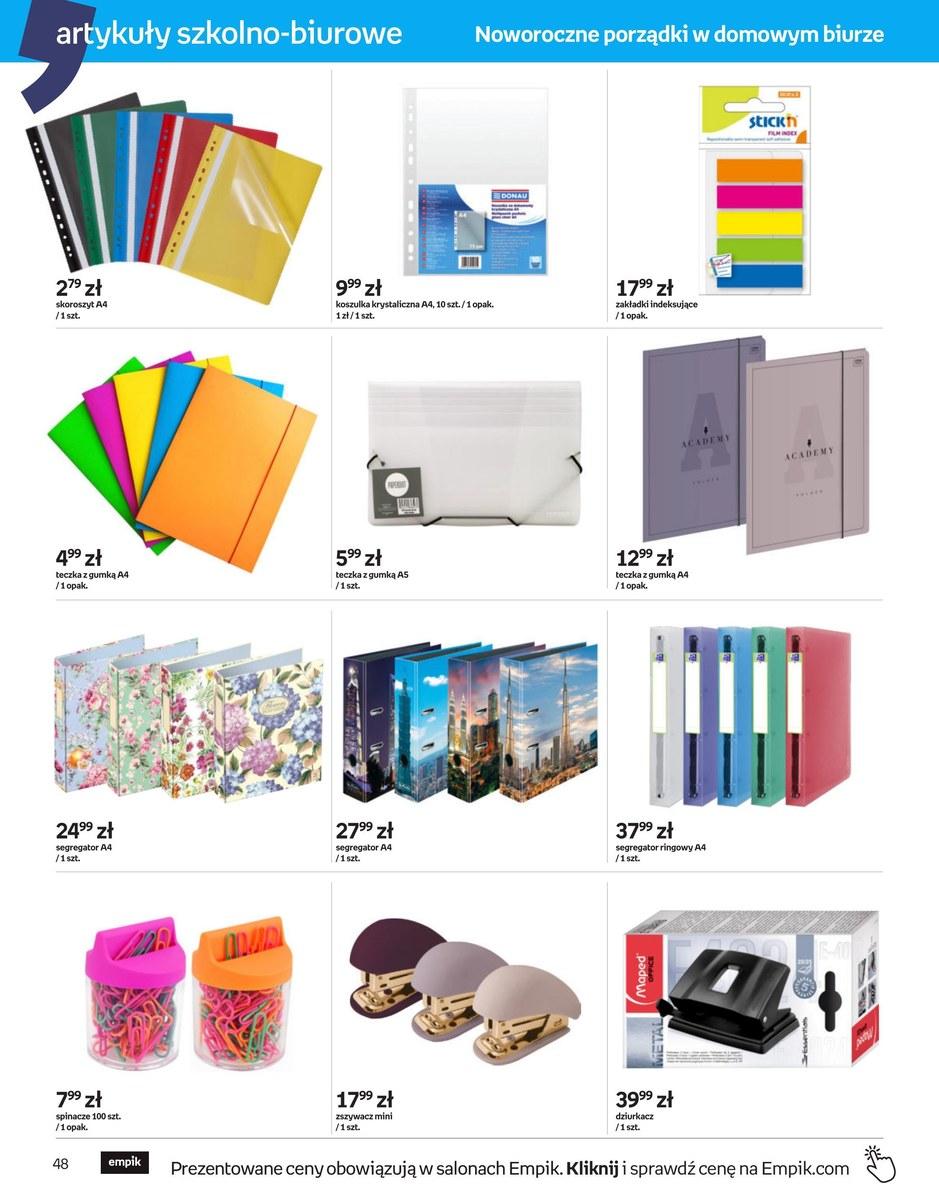 Gazetka promocyjna empik str. 48