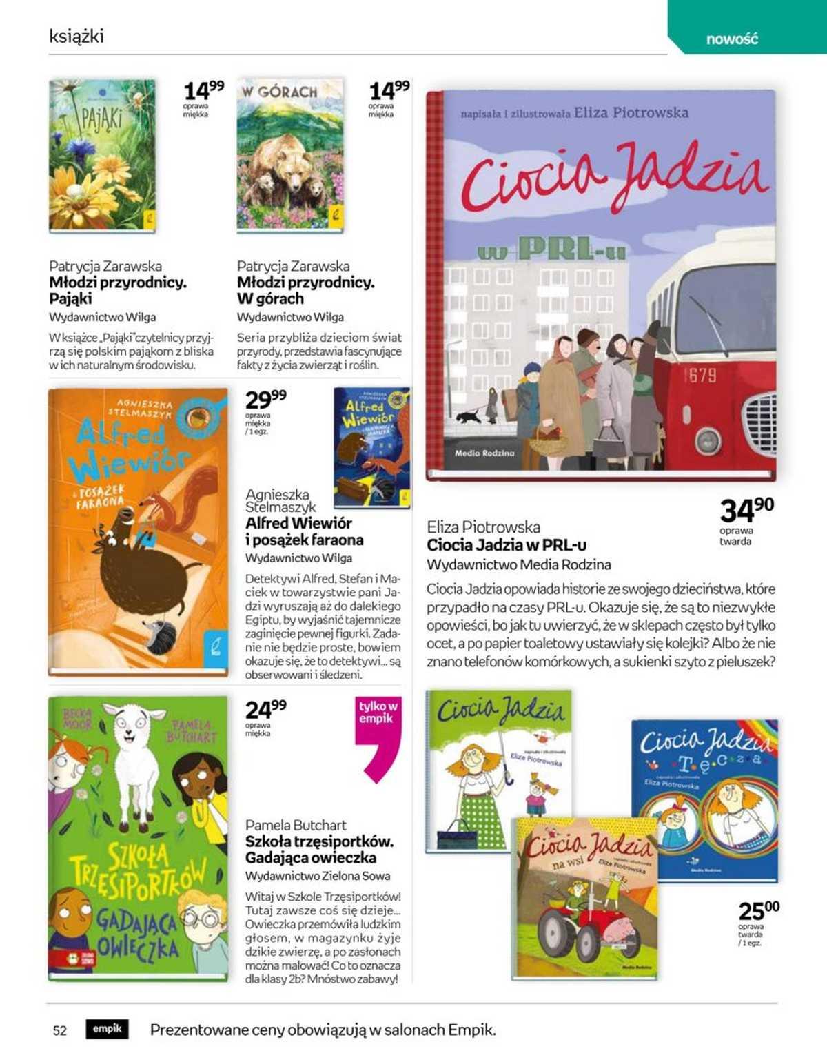 Gazetka promocyjna empik str. 52