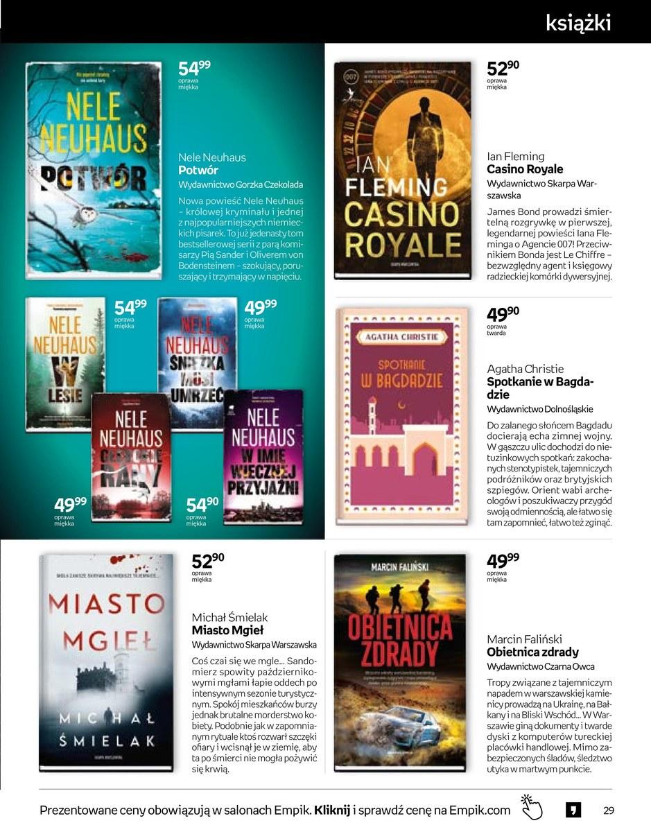 Gazetka promocyjna empik str. 29