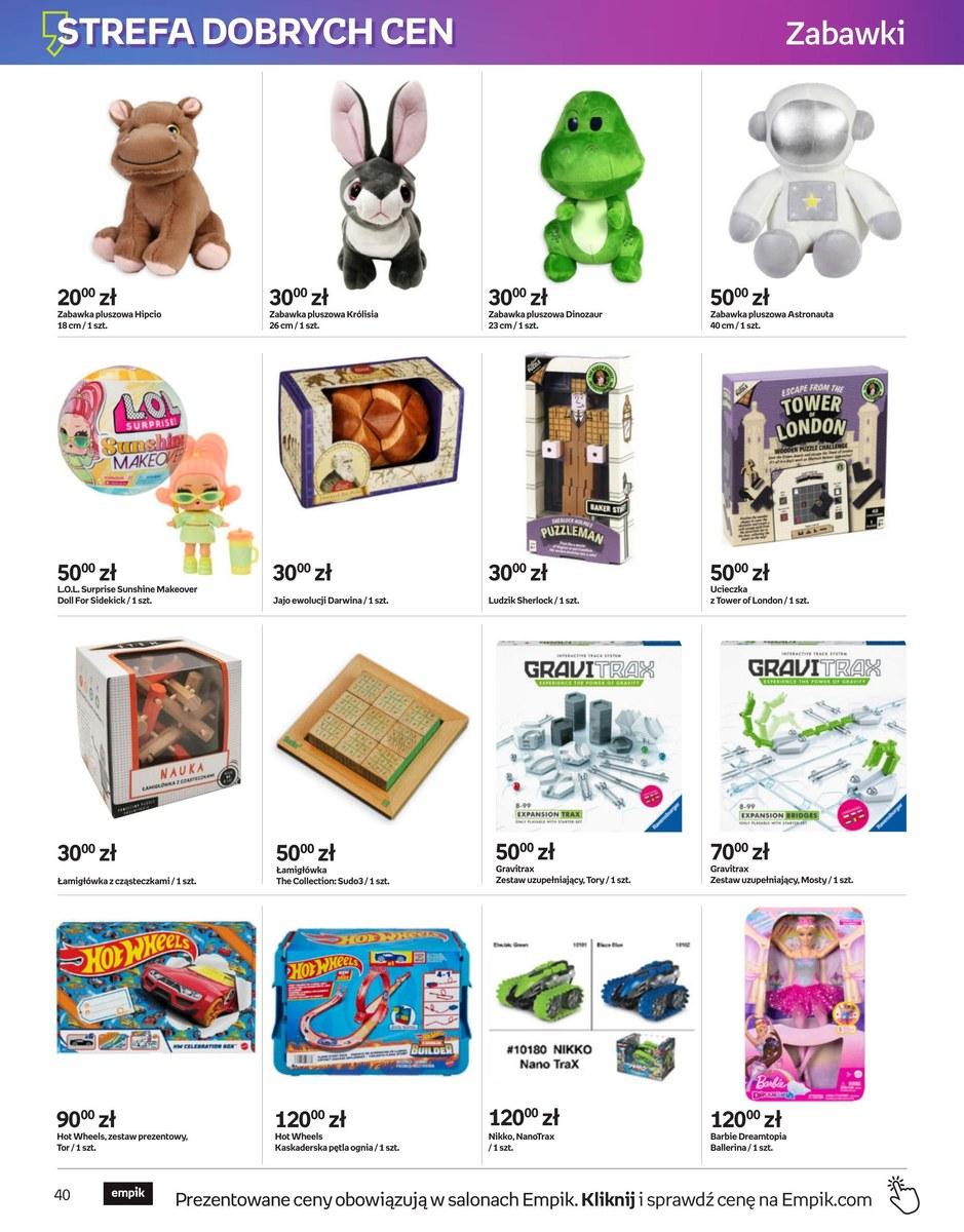 Gazetka promocyjna empik str. 40