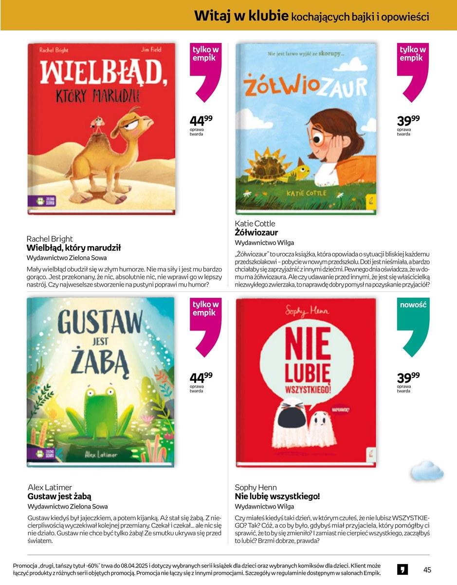 Gazetka promocyjna empik str. 45