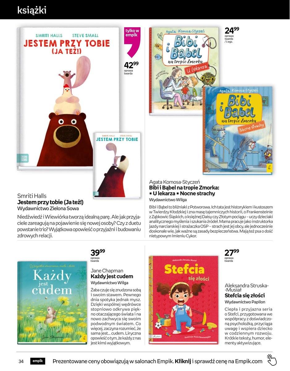 Gazetka promocyjna empik str. 34