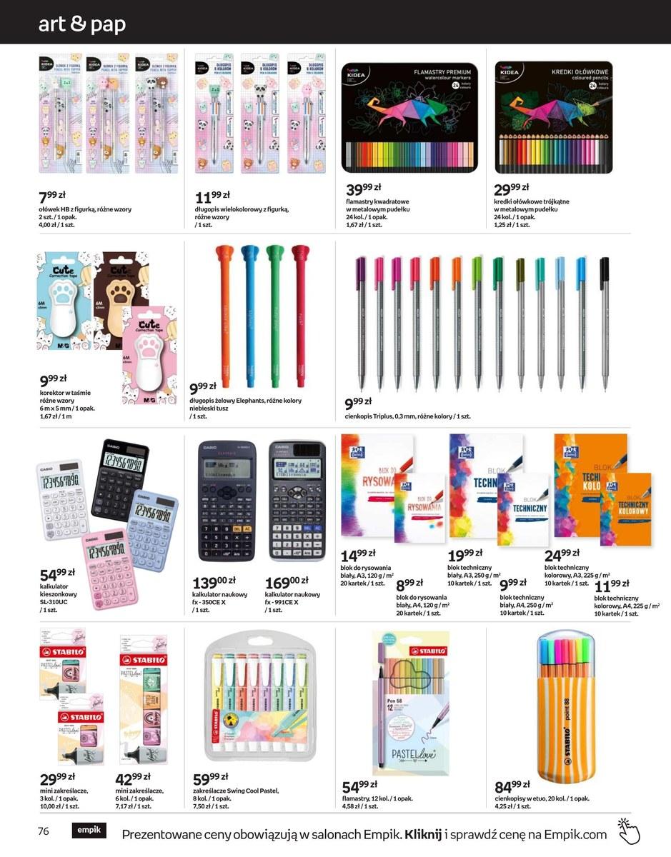 Gazetka promocyjna empik str. 76