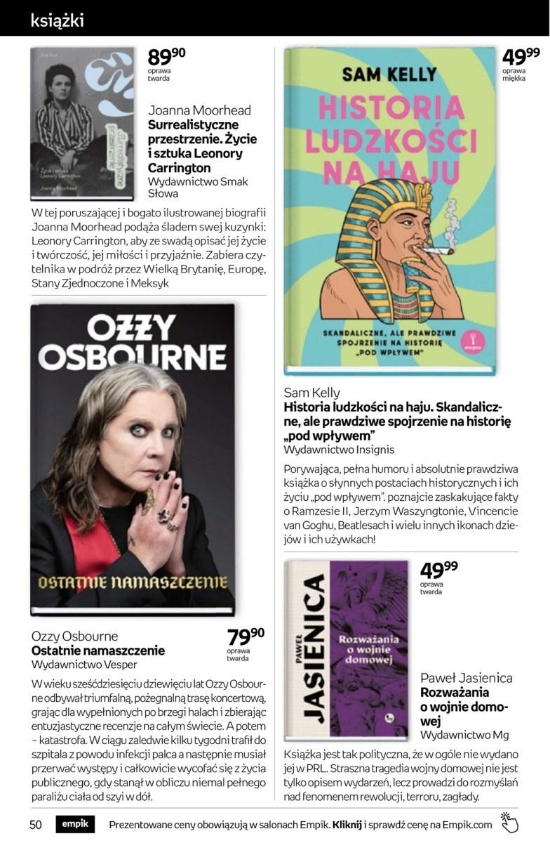 Gazetka promocyjna empik str. 50